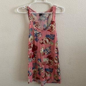 Pink flower top